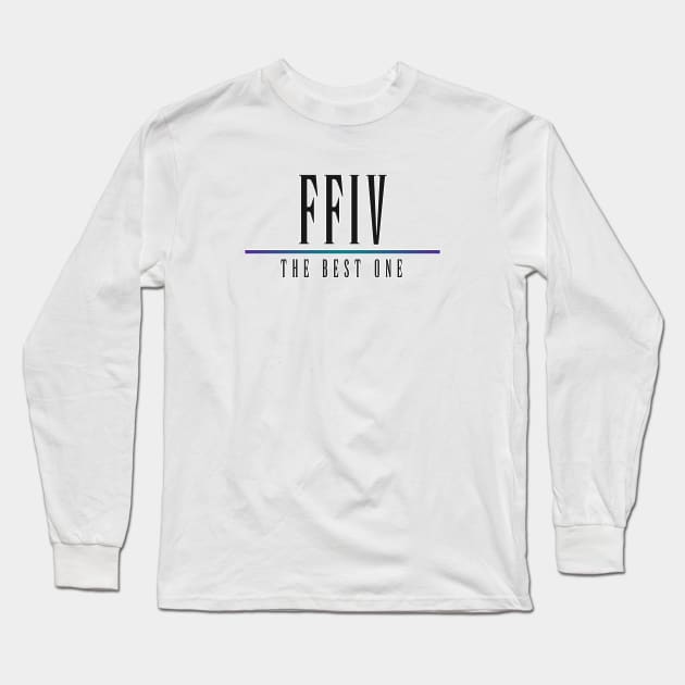 FFIV - The Best One Long Sleeve T-Shirt by RyanJGillDesigns